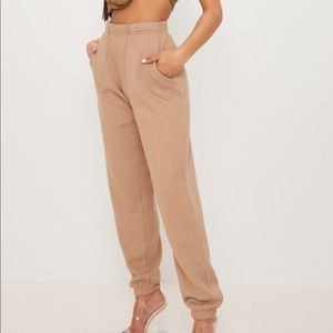 Taupe Casual Jogger